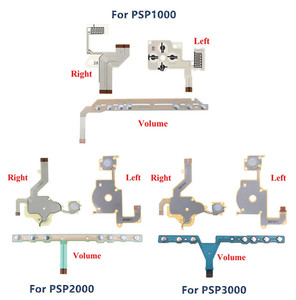 SYYTECH L R Düğmesi Ses Şeridi İletken Film Flex Kablo PSP3000 <span class=keywords><strong>PSP</strong></span> 3000 Onarım Parçaları Değiştirme - Product Image 3