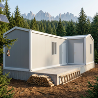 Casa Contenedor Prefabricada de Diseño Moderno Personalizada para Jardín con Fácil Montaje