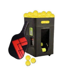 Portable Children's Pickleball Paddle Training Aids Machine Spin Shot Serving Foldable Design Phone Remote Control Durable