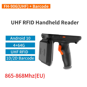 Lecteur-graveur PDA portable RFID UHF Android 11 avec 4G LTE GPS longue portée 20m, scanner de codes-barres pour la gestion des stocks d'actifs - Product Image 6