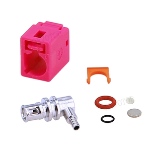 Fakra impermeabile A/B/C/<span class=keywords><strong>D</strong></span>/<span class=keywords><strong>F</strong></span>/G/H/I/K/Z femmina ad angolo retto 90 ° Jack 50Ohm per cavo RG174 RG316 LMR100 - Product Image 5