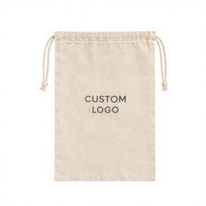 Bolsa de algodón con cordón para pan, personalizable en color, tamaño y logotipo, reutilizable para almacenar productos y para compras. - Product Image 5
