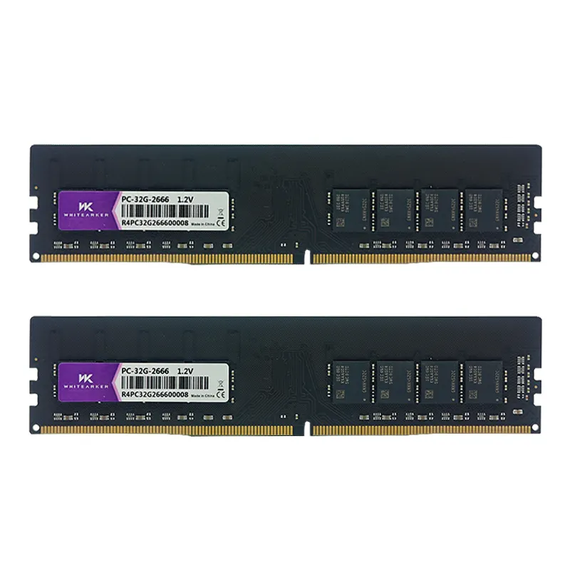 Whitearker Máy tính để bàn Memoria DDR4 RAM 8GB 32GB 16GB 2666MHz 3200MHz DDR3 8GB 16GB 32GB 1660MHz 3200MHz cho PC máy tính để bàn