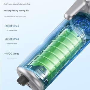<span class=keywords><strong>Aspirateur</strong></span> portable sans fil <span class=keywords><strong>à</strong></span> moteur sans balais, 18000pa, haute puissance d'aspiration, <span class=keywords><strong>aspirateur</strong></span> miniature sans fil pour voiture - Product Image 4