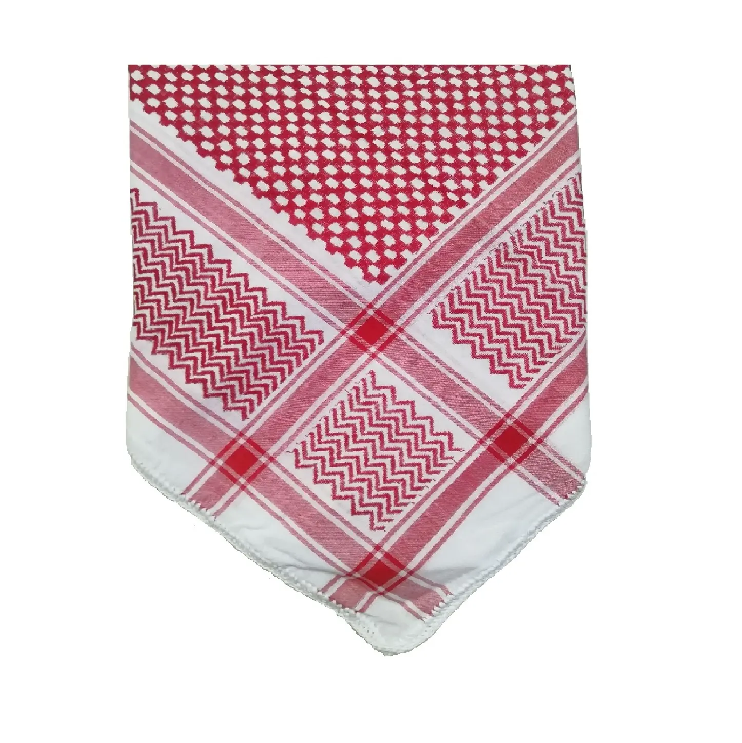 도매 남자 Yashmagh Shemagh 빨간색과 녹색 아랍 남자 Arafat 스카프 Keffiyeh 팔레스타인 스카프