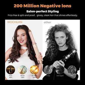 เครื่องมือจัดแต่งทรงผมใหม่6อิน1ความเร็วสูงเครื่องดัดผมด้วยลมร้อนอัตโนมัติในขั้นตอนเดียว - Product Image 3