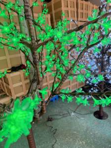 Lumière de Noël de jardin à fibre optique pour l'extérieur <span class=keywords><strong>blanc</strong></span> chaud LED fée éclairée <span class=keywords><strong>saule</strong></span> IP44 - Product Image 5