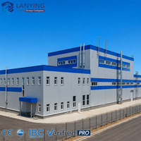 Edificio de Almacén Prefabricado de Acero, Diseño Personalizado, Estructura Industrial Resistente