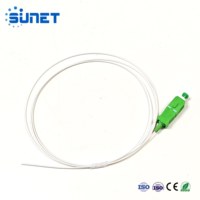 Sunet Pigtail de Fibra Óptica de Alta Calidad SC/APC Simplex Monomodo G657A1/A2 G652D 0.9mm 2.0mm PVC/LSZH