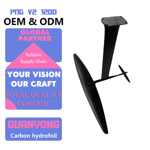 โรงงาน OEM/ODM ผลิตชุดไฮโดรฟอยล์คาร์บอนไฟเบอร์ Axis Foil PNG V2 Series พร้อมปีกหน้า/เสา/ลำตัว/ปีกหลัง รุ่น JFS SP PNG 1300 A - Product Image 5