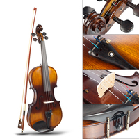 High Quality Antique Spruce Handmade Professional Full Size Student Beginner Violin