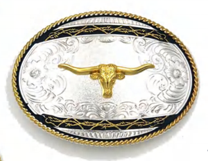 Hebillas de cinturón de toro occidental, novedad - Product Image 1