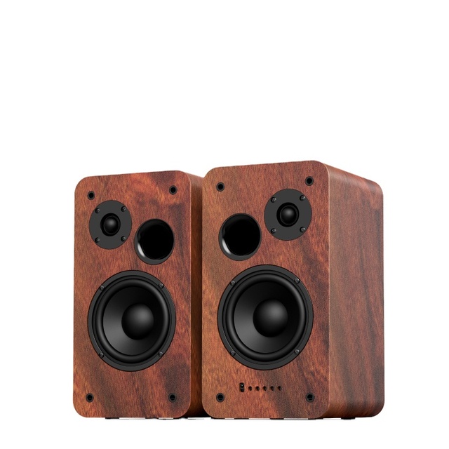 XDOBO Taste 1978 40W Bookshelf Speakers with MIC Input 40W*2 Large Powered Pair-Optical 2.0 Stereo Active