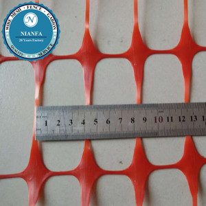 100% HDPE Ép Đùn Nhựa Cam An Toàn Hàng Rào Lưới Dây Thép Lưới Thể Loại Cảnh Báo <span class=keywords><strong>Net</strong></span> - Product Image 2