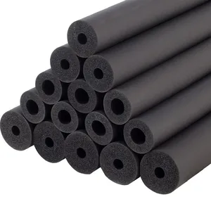 Hailiang Copper Pipe Insulation 15m,Refrigeration Black Rubber Insulation Pipe with UV Film