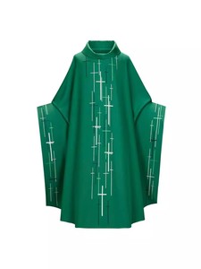 Mantello <span class=keywords><strong>da</strong></span> <span class=keywords><strong>Uomo</strong></span> Stile Vintage MDEC-003, Casula per Sacerdote, Celebrante, Pastore, Cappa per Halloween, Costumi per Adulti, Film e TV - Product Image 4