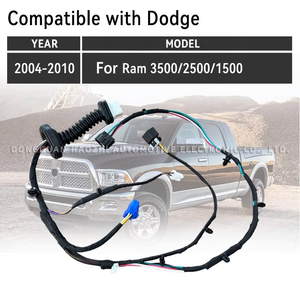 2PC-Kabelbaum für die hintere Tür hinten passend für Dodge Ram 3500/2500/1500 645-506 645506 56051694AA 56051694AB 56051931AA 2004-2010 US - Product Image 2