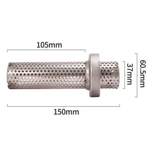 Silencieux d'échappement universel en acier inoxydable 51mm/61mm pour moto, éliminateur de bruit, réducteur de son, <span class=keywords><strong>DB</strong></span> <span class=keywords><strong>Killer</strong></span> <span class=keywords><strong>amovible</strong></span> - Product Image 6