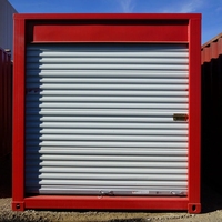 Porte à enroulement personnalisée pour conteneur, en acier galvanisé, pour conteneur de transport, porte à enroulement pour conteneur de stockage
