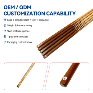 Queue de <span class=keywords><strong>billard</strong></span> en bois 18-21 oz, 1 pièce, pour divertissement et tournois - Product Image 3