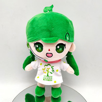 OEM ODM 3D diseño personalizado figuras humanas para niña regalo suave bebé para niñas dormir Cuddle Buddy Wear vestido lindo muñeco de peluche