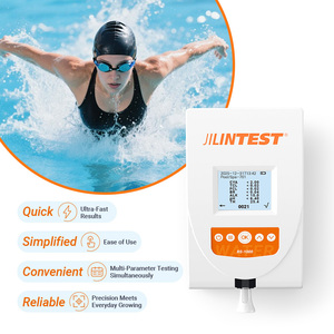 Medidor de Agua para Piscina 7 en 1 RS-1000, <span class=keywords><strong>Monitor</strong></span> Digital Automático de Calidad del Agua Multiparámetro, Analizador Rápido y Preciso - Product Image 1