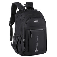 Sac à dos unisexe grande capacité pour ordinateur portable, en nylon résistant à l'eau, avec fermeture éclair, tendance, pour étudiants, en polyester, idéal pour les voyages transfrontaliers