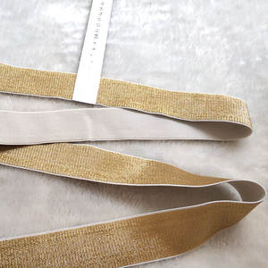 المورد من الشركة المصنعة الأكثر مبيعًا لوريكس ذهبي لامع أبيض مع خيوط ذهبية مرنة - Product Image 5