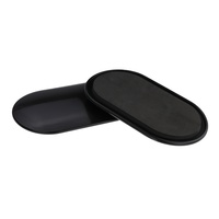 Tapis d'entraînement de coordination en PP pour fitness, ensemble de 2 disques de glisse