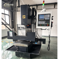 Centre d'usinage CNC VMC7136 3 axes Fraiseuse verticale automatique pour le traitement des métaux Prix compétitif Fraisage VMC