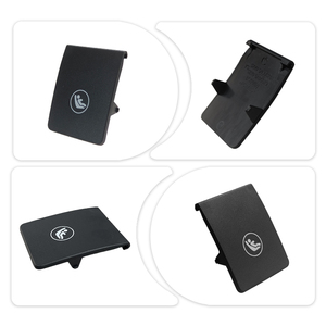 สำหรับ <span class=keywords><strong>BMW</strong></span> <span class=keywords><strong>IX</strong></span> I20 52205A06631 ชุดอุปกรณ์ยึดเบาะนิรภัยเด็กด้านหลังรถยนต์ ISOFIX ฝาครอบตะขอเกี่ยว ตัวล็อค สายรัดนิรภัย แผ่นยึดตะขอเกี่ยว อุปกรณ์เสริม - Product Image 2