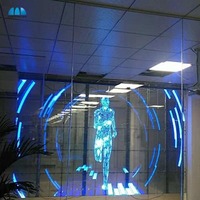 Esnek LED Film Ekranlar P10 P8 P6 P5 P4 Enerji Tasarruflu LED Şeffaf Esnek Ekranlar Cam Pencereler, Havaalanları ve Alışveriş Merkezleri için
