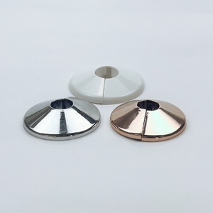 Custom <strong>Chrome</strong> Plated Plastic Parts Injection Molded Radiator <strong>Cover</strong> ABS Drawn Decorative <strong>Pipe</strong> <strong>Cover</strong> for Various PP PVC PBT POM - Product Image 1