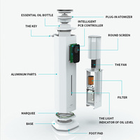 Vente en gros Diffuseur d'arômes essentiels pour hôtel de grande surface Diffuseur d'arômes de qualité commerciale Diffuseur de parfums commercial pour machine à parfums