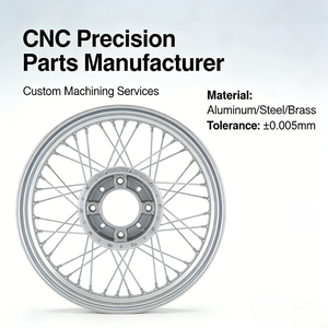 High-Quality Aluminum CNC <b>Casting</b> Custom Size Alloy Motorcycle Rims Lightweight Aluminum Forged Rims Front/Rear Disc/Drum - Product Image 1