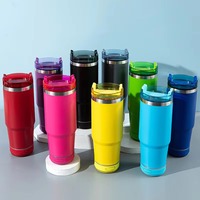 NUEVO Vaso Térmico de Acero Inoxidable de 30oz con Altavoz Bluetooth, USB, Sublimación, para Café, Venta al Por Mayor