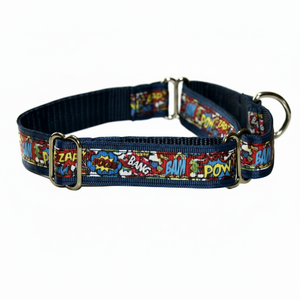 ปลอกคอสุนัข Martingale แบบปรับได้-ซุปเปอร์ฮีโร่ - Product Image 1