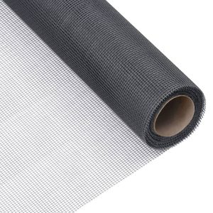 Rollo de Mosquitera de Fibra de Vidrio 120x250cm Gris Resistente a Desgarros para Puertas y Ventanas - Product Image 1