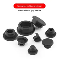 Bouchon en silicone NBR/EPDM personnalisé, étanche, antidérapant, anti-collision, en forme de T, en caoutchouc souple pour trous