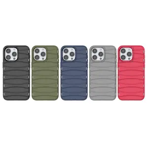 Funda de teléfono con cargador inalámbrico magnético antideslizante con cubierta de lente completa de moda para iPhone 14 pro 13 15pro Max