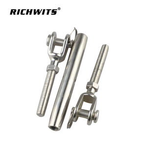 RICHWITS Tensor de acero inoxidable tipo europeo de cuerpo cerrado con mordaza y ojo para gestión de cuerdas métricas ZB6804 - Product Image 4
