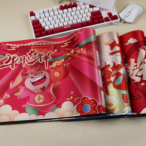 Alfombrilla de ratón y teclado personalizada al por mayor de Tigerwings, diseño de Anime, 800x300x3mm, alfombrilla de ratón grande para juegos Digital XL Ovenbird para oficina - Product Image 2