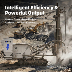 מקדחת קידוח עמוק CINTIG מסוג DTH, מכונה יעילה להשקיה חקלאית ולפרויקטים של אספקת מים למגורים - Product Image 4