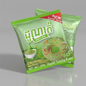 <span class=keywords><strong>Donuts</strong></span> au goût matcha en gros, délicieux <span class=keywords><strong>donuts</strong></span> sucrés, personnalisation OEM disponible pour les collations et les desserts - Product Image 3