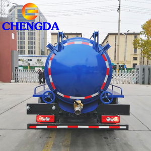 Camion-citerne diesel d'aspiration des eaux usées municipales 4x2 Foton, dragage haute pression, capacité de réservoir de 10000 à 30000 L - Product Image 4