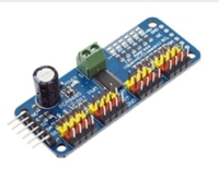 Controlador de Servomotor PWM de 16 Canales, Placa de Controlador de Robot, Módulo de Controlador de Interfaz IIC PCA9685