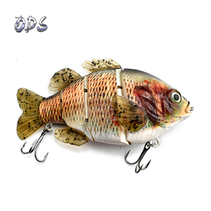 Señuelo <span class=keywords><strong>de</strong></span> Pesca Multiarticulado <span class=keywords><strong>de</strong></span> 13cm y 64g, Cebo Grande para Pesca en el Mar, Señuelo Realista para Lubina, Lucio y Musky, <span class=keywords><strong>con</strong></span> <span class=keywords><strong>Aletas</strong></span> Suaves <span class=keywords><strong>de</strong></span> PVC - Product Image 4
