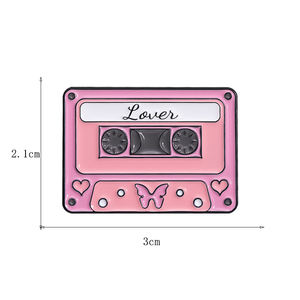 Broche <span class=keywords><strong>de</strong></span> Metal con Diseño <span class=keywords><strong>de</strong></span> Música, Pin <span class=keywords><strong>de</strong></span> Solapa Esmaltado <span class=keywords><strong>de</strong></span> Moda para Bolsos y Ropa, Ideal para Regalar a Amigos - Product Image 4