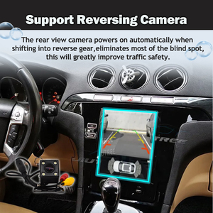 2 Din Android Tesla Style Pour Ford S-Max Galaxy 2007-2015 Autoradio Lecteur Multimédia Auto Stereo GPS Navi Head Unit DSP Carplay - Product Image 5