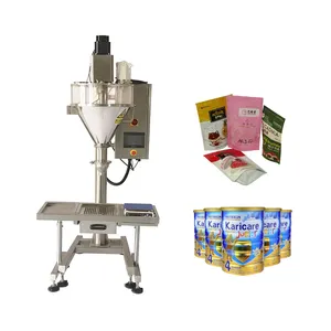 China Supplier Semi-Auto Dry Coffee Grain 1-500g Powder Filling Packing Machine